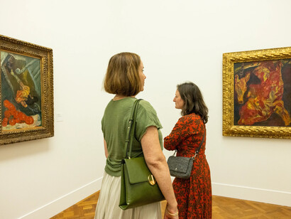 Chaïm Soutine, Against the current, exhibition view. Courtesy of Kunstmuseum Bern