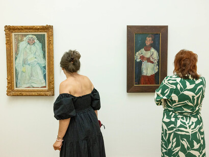 Chaïm Soutine, Against the current, exhibition view. Courtesy of Kunstmuseum Bern