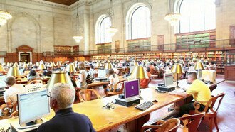 MTV - Biblioteca digital, 2025, en la Biblioteca Pública de Nueva York, EE.UU.