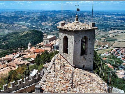 San Marino is the third smallest country in Europe