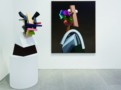 Jason Boyd Kinsella, Ghost in the machine, exhibition view. Courtesy of the artist and Perrotin. Photo by Hwang Jung Wook