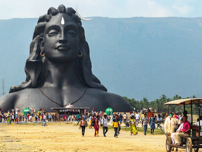 Magnificent Shakti sculpture in Booluvampatti, Tamil Nadu: a must-visit in India