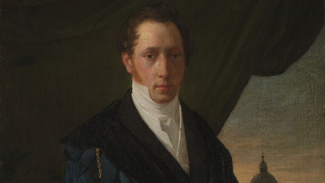 P.V. Basin, Portrait of S.F. Shchedrin, 1822. Courtesy of Tretyakov Gallery