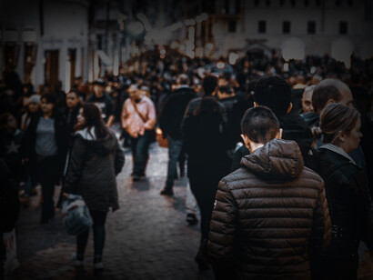 Multitud por la ciudad. La sobrepoblación es un grave problema en diversos países del mundo