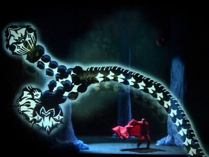The magic flute. Courtesy of the Opéra Nice Côte d'Azur