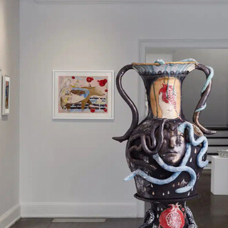 Dana Sherwood, Garden of the sphinx, exhibition view. Courtesy of Geary Gallery