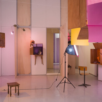 Diego Bianchi, ThéâtrEErreuR, exhibition view. Courtesy of Galerie Jocelyn Wolf