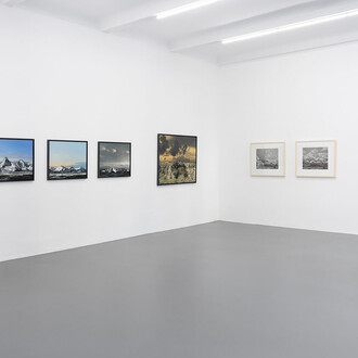 Heike Negenborn, Landscape in motion, exhibition view. Courtesy of Galerie Poll