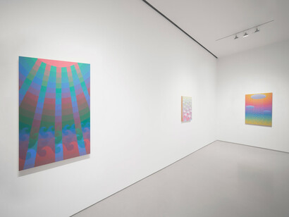 Amy Lincoln, On the strangest sea, exhibition view. Courtesy of Sperone Westwater