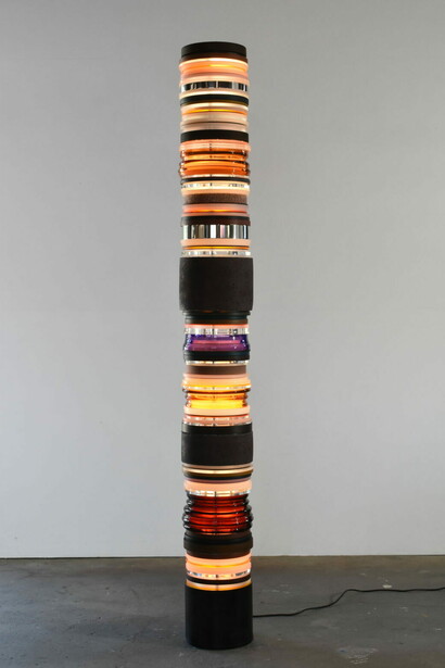 Matt Gagnon, Untitled (red), 2024. Courtesy of Winston Wächter Fine Art