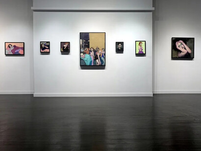 Malcolm T. Liepke, Recent paintings, exhibition view. Courtesy of Arcadia Contemporary