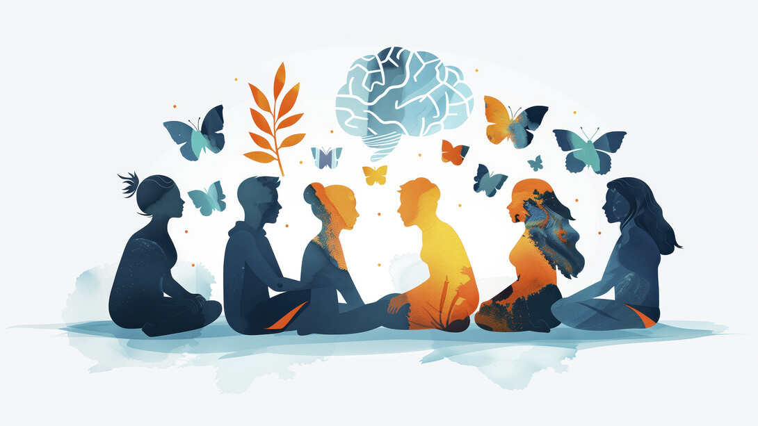 A diverse gathering united by shared experiences and connections, illustrating the richness of human interaction