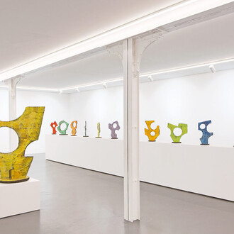 Benjamin Sabatier, Concrete and colors, exhibition view. Courtesy of Xippas Gallery