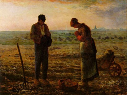 «El Ángelus» (1857-1859), J.F. Millet