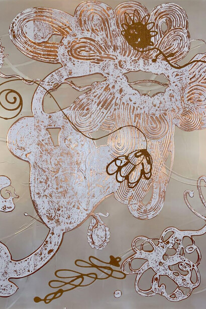 Catherine Howe, Mineral spirits no. 1, 2024. Courtesy of Winston Wachter Fine Art