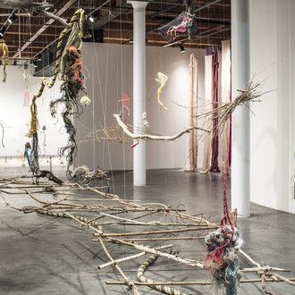 Spatial poems. Courtesy of MASS MoCA