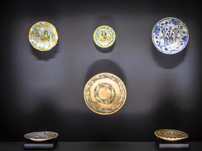 Lithuanian art of the 14th – 19th c., exhibition view. Courtesy of M. K. Čiurlionis National Museum of Art