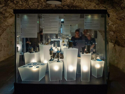 Chamber of legends, exhibition view. Courtesy of Estonian History Museum