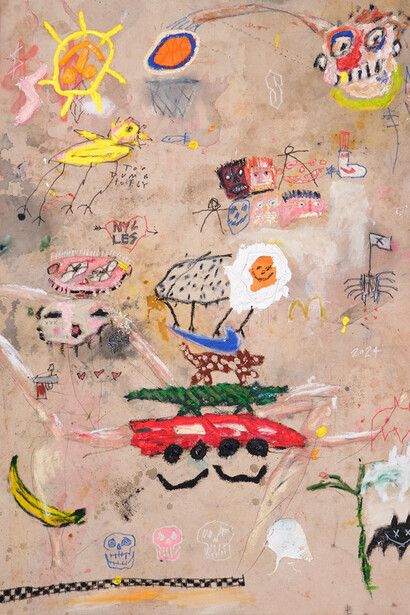 Saxon JJ Quinn, Too dumb to fly. Courtesy of GR Gallery