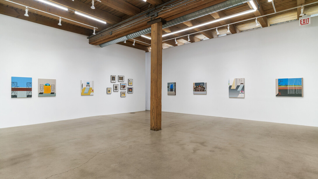 Rebecca Shore, Being there, exhibition view. Courtesy of Corbett vs. Dempsey