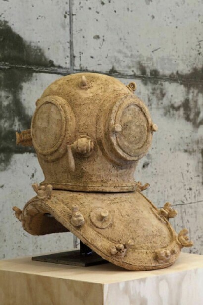 look at me 2012 earthenware cm. 61 x 55 x 47