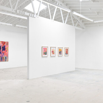 Ileana García Magoda, Agua de vida (Water of life), exhibition view. Courtesy of Anat Ebgi Gallery