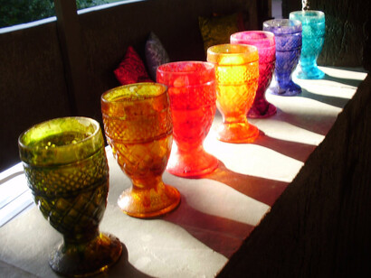 Ferias artesanales en Brasil. Artesanía del vídrio