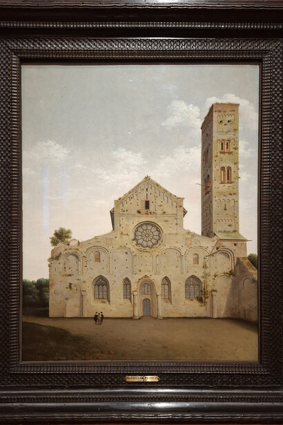 Pieter Jansz, The west façade of the church of Saint Mary in Utrecht, 1662. Courtesy of Museo Thyssen-Bornemisza