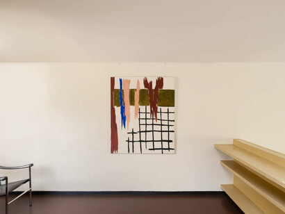 Günther Förg, Le moderne, vue de l'exposition. Avec l'aimable autorisation d'Almine Rech