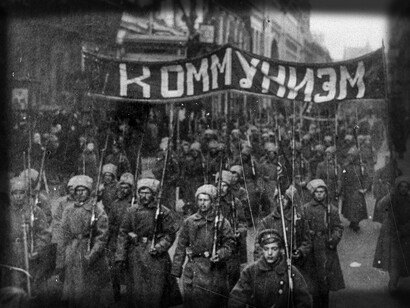 Protestos socialistas na Rússia