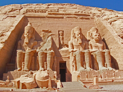 Egipto. Templo de Ramses II en Abu Simbel