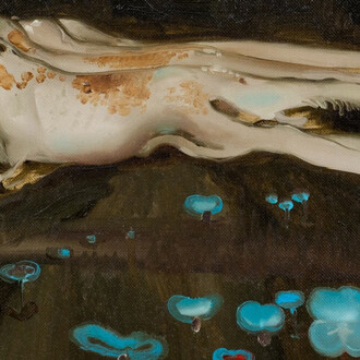 Rae Klein, Quadruple dog, 2024. Courtesy of Nicodim Gallery