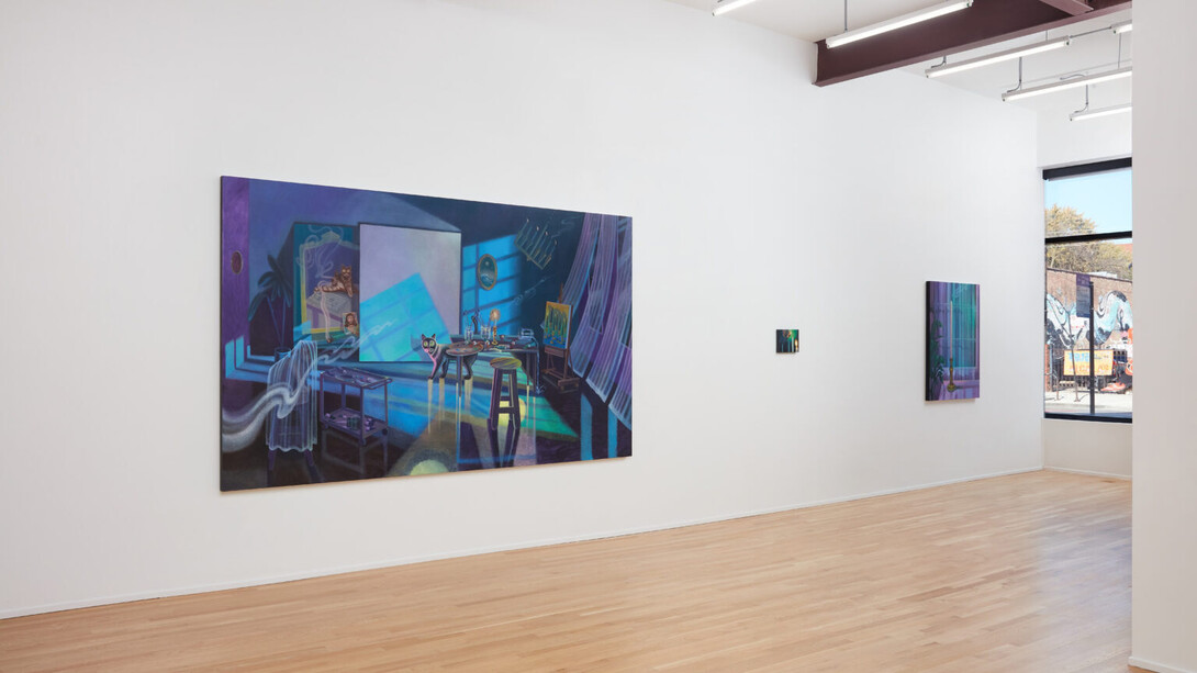 Cindy Bernhard, The darker the night, the brighter the stars, exhibition view. Courtesy of Andrew Rafacz