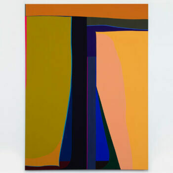 Brian Sanchez, High Noon, 2023. Vinyl emulsion on canvas, 40 x 30 inches. Courtesy of Winston Wächter Fine Art Seattle