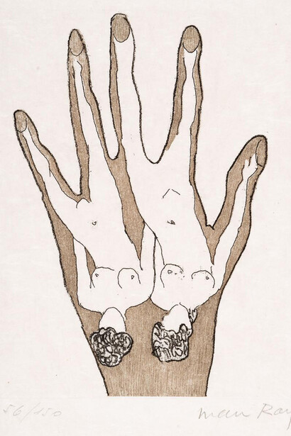 Hans Bellmer, Untitled, 1969. Courtesy of Blanton Museum