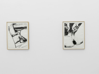 Andy Warhol, Sex parts, exhibition view. Courtesy of Clamp Gallery