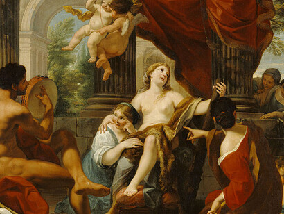 Luigi Garzi, Hercules and Omphale, Getty Museum, Los Angeles, California, USA