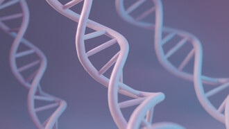 Depuis les premières théories des embryons préformés jusqu'à la recherche génétique contemporaine, la biologie a évolué de manière considérable, comme le reflète l'image de la double hélice de l'ADN