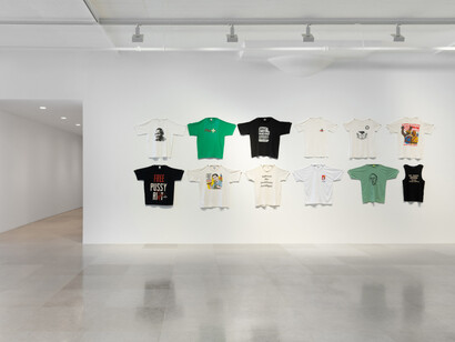 Harun Farocki, Inextinguishable fire, exhibition view. Courtesy of Greene Naftali Gallery