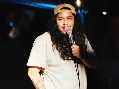 Rene Fuentes in the Adirondacks, spring 2024, photo by Kaelab Williams