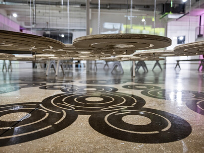 Alexandre Arrechea, Bare tool (Herramienta desnuda), exhibition view. Courtesy of Locust Projects