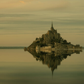 Elger Esser, Mont Saint Michel IX, 2022. Courtesy of Flowers Gallery