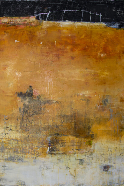 Sharon Booma, Gathering outside the gates, 2024. Courtesy of LewAllen Galleries