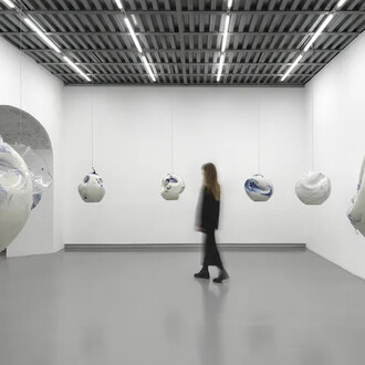 Guglielmo Maggini, Nel tuo affondare, la mia forma, exhibition view. Courtesy of z2o Sara Zanin Gallery