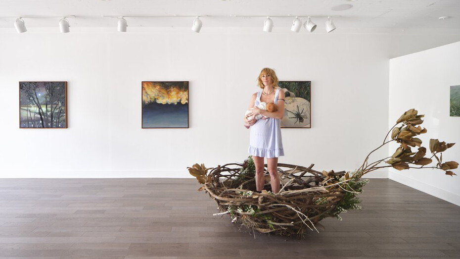 Moll Brau, Deliverance, exhibition view. Courtesy of Martha's Contemporary