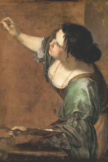 Artemisia Gentileschi Self-Portrait as the Allegory of Painting ( c.1638-9)
