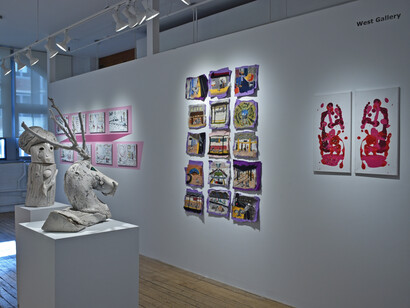 Installation View, C' Arte!, 2023. Courtesy of Carter Burden Gallery