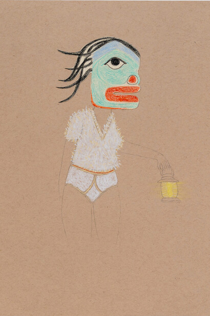 Rachel Martin, Night light baby, 2024. Courtest of Hannah Traore Gallery