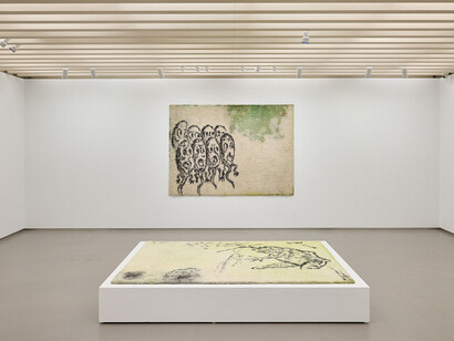 Various artists, Symbiotic longing , exhibition view. Courtesy of Kiang Malingue Gallery and Tao Art. Photo by Chen You-Wei