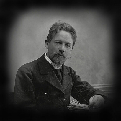 Anton Tschechow (1860-1904). Aufnahme um 1889